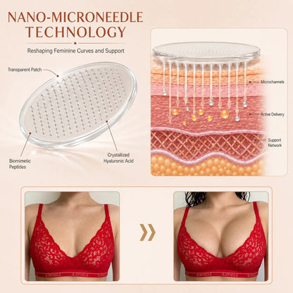 🔥🥇Luxevéria® Targeted Breast Enhancement Advanced Nano Microneedle Patch