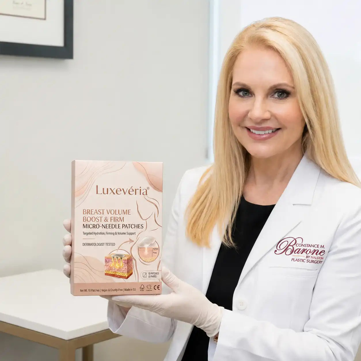 🔥🥇Luxevéria® Targeted Breast Enhancement Advanced Nano Microneedle Patch
